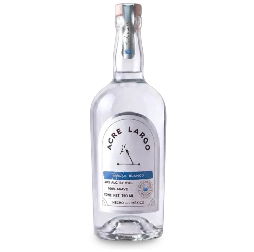 acre largo blanco tequila front of bottle